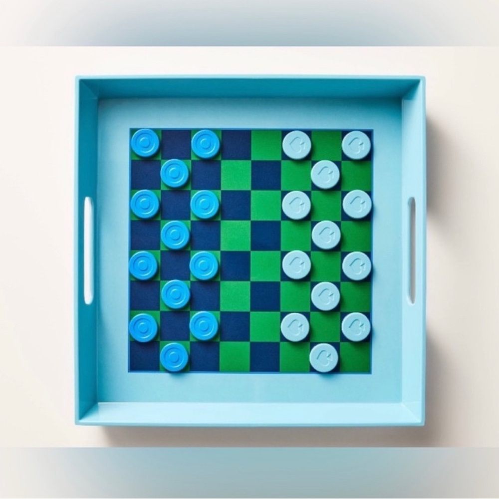 Kate Spade Melamine 2-in-1 Checkers and Serve Tray Kate Spade NY x Target